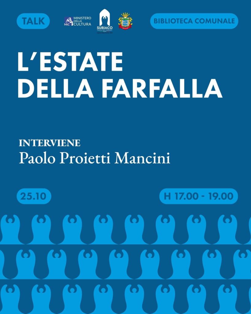 Presentazione del libro “L’estate della farfalla”