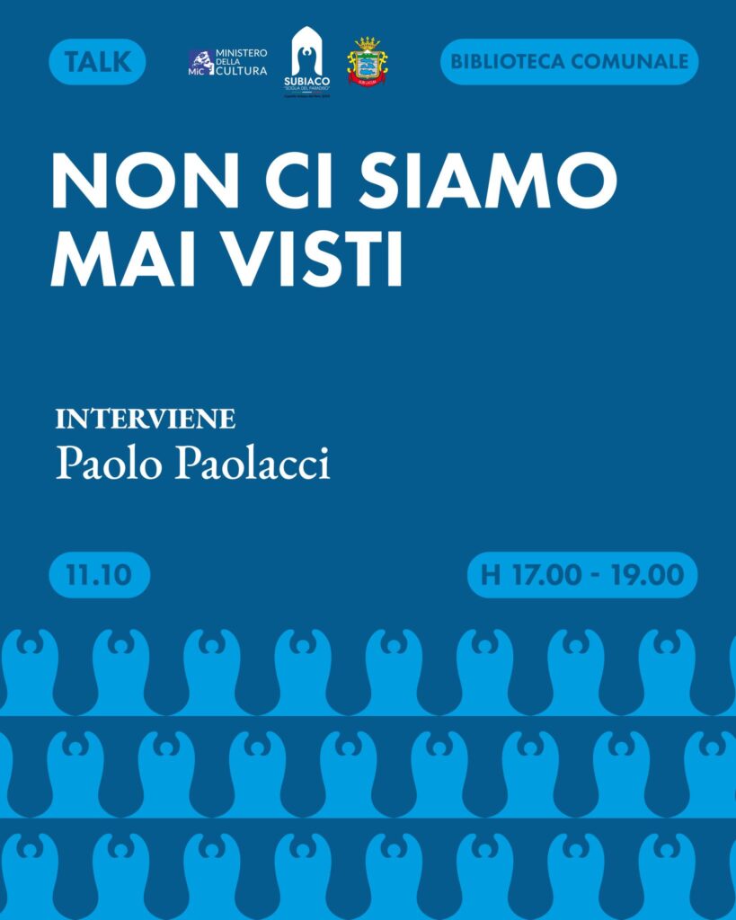 Presentazione del libro “Non ci siamo mai visti”